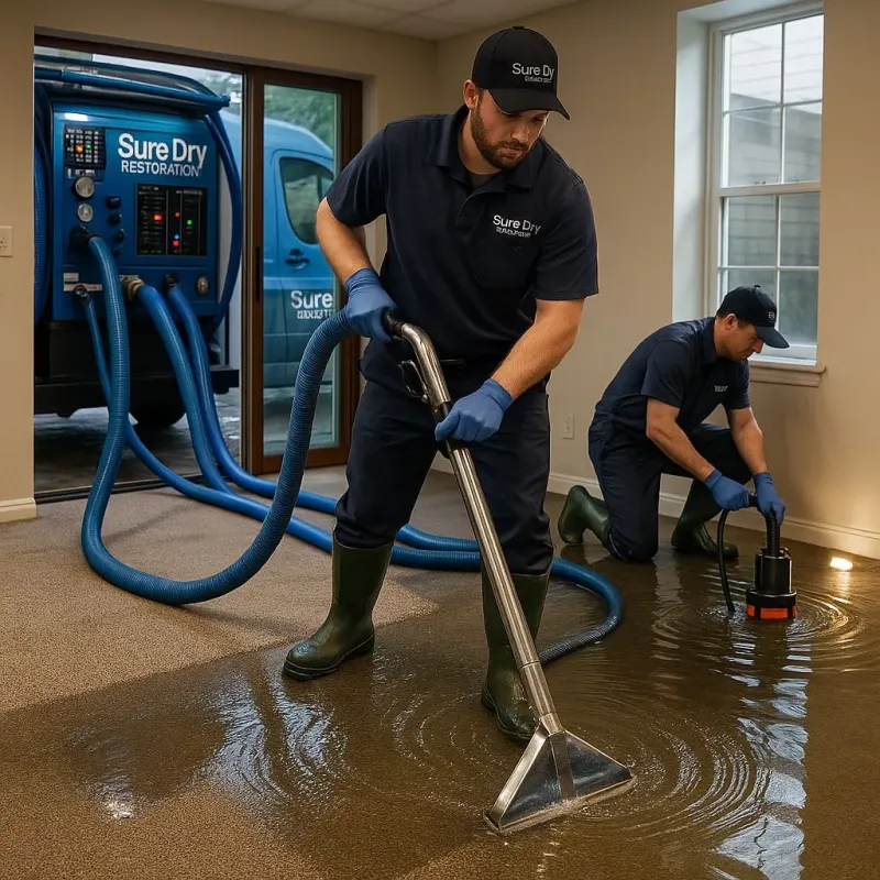 Water Extraction and Removal process in Brookwood, AL